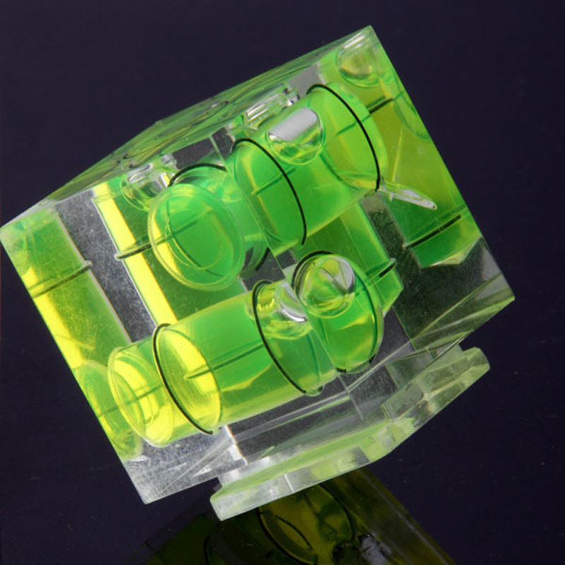New Transparent Three-dimensional Horizontal Bead Level Three Dimensional Cube Beads